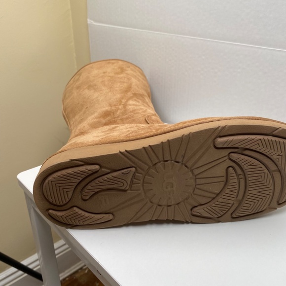 UGG SUMNER ZIPPER BOOT CHESTNUT SIZE 8 - Picture 5 of 14